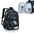 Student School bag Boys  Side Refrigerator Opening Large Capacity Backpack For 4 to 7 Class. 