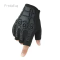 【Top mobile】Popcorn Outdoor Sports Cycling Special Forces Military Fighting Tactics Half Finger Live Props. 
