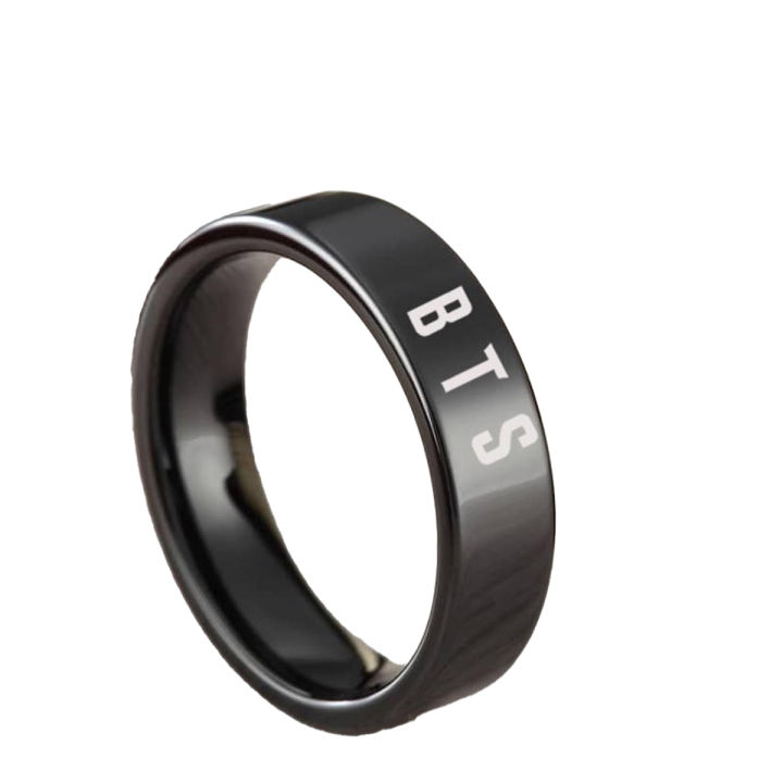 BTS Ring for ARMY Jewelry Men Women Bangtan Boys At CustomizeGiftsPk