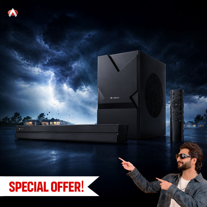Audionic Elite 1000 Soundbar With Woofer Sound Bar For LED Soundbars ...