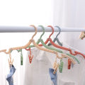 Portable Folding Clothes Hangers for Wardrobes, Travel Accessories Foldable Clothes Hangers, Drying Rack for Travel Outdoor, Space Saving Multifunctional Travel Hanger. 