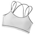 New Unique Cotton Women Breathable Lingrie Screw Thread Push up Bras - Padded Women Bras Comfort Underwear Set - Y-Line Straps Wire Free Bra.. 