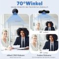 EMEET Webcam 1080P - Full HD Webcam C950 with Automatic Light Correction, Microphone with Noise Cancellation, 70° Wide Angle, Webcam with Private Electronic Protection Plug & Play, for Linux. 