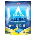 Astonish Dishwasher Lemon Tablets 5 in 1 840gm. 