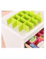 Drawer Organizer Partition 4 Pcs Seprator. 