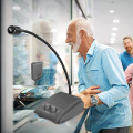 Two Way Intercom System For Windows And Counters. 