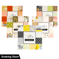 Design Paper Pack Scrapbook Papers Patterned Paper For Crafting 6x6 Inches. 