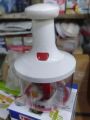 Kitchen Twist Fruit And Vegetables Cutter,Slicer,Food Chopper,Salad Cutter, Plastic Food Chopper,Mini Hand Chopper. 