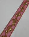 1 Yard / Gaz Premium Embroidery Lace Trim for Women Dresses | Fancy Designer Lace Border for Suits, Kurtis & Dupatta | Colorful Decorative Stitching Lace for Fashion & Boutique Wear. 