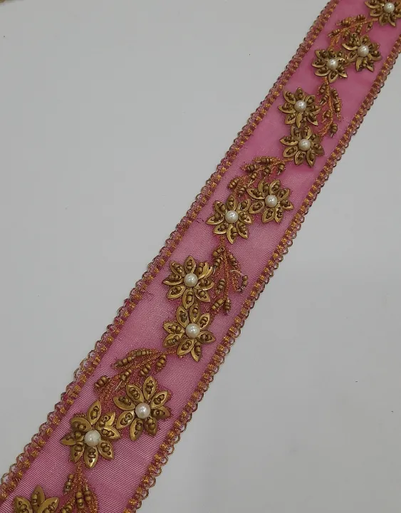 1%20Yard%20/%20Gaz%20Premium%20Embroidery%20Lace%20Trim%20for%20Women%20Dresses%20%7C%20Fancy%20Designer%20Lace%20Border%20for%20Suits,%20Kurtis%20&%20Dupatta%20%7C%20Colorful%20Decorative%20Stitching%20Lace%20for%20Fashion%20&%20Boutique%20Wear%20-%20Image%207