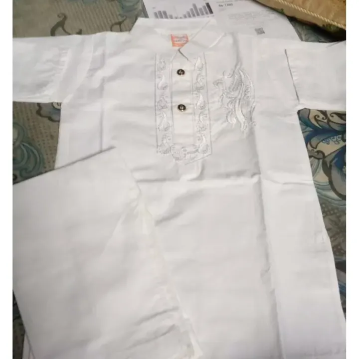 baba%20boys%20white%20kurta%20shalwar%20kameez%20for%20kids%20-%20Image%202