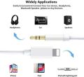 iPhone Aux Cable, Apple MFi Certified, Lightning to 3.5mm Aux Cable for Car, Compatible with iPhone 12 11 XS XR X 8 7 6, iPad, iPod for Car Stereo Headphones A R977 AUXX. 