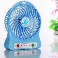 portable electric rechargeable handy cooling fan with rechargeable cell. 