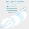 308 Dual Filter Dust-proof Respirator Reusable Half Face Dust Mask For Work Safety Carpenter Builder Polishing Daily Protection. 