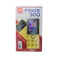 Memobile Power 300 - Without camera - 1.8 inch Display - 3000mAH Battery - Auto Call recording - Wireless FM Radio - Bluetooth Dialer - Dual Sim - PTA Approved - 15 Months Brand Warranty. 