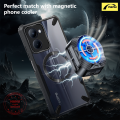 Nanu For OPPO Realme C33 [Bull] Compatible with Magsafe Phone Case Shockproof Slim Soft Cover Transparent Back Protection Casing. 