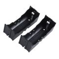 Plastic Single 26650 Battery Holder Case Storage BoX 20Pcs Black. 