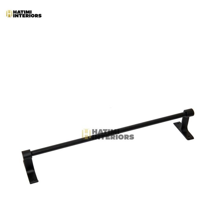 ELEVATE YOUR BATHROOM: BLACK ALUMINUM TOWEL ROD ORGANIZE WITH STYLE: SLEEK AND MODERN, OUR PREMIUM TOWEL ROD KEEPS YOUR TOWELS DRY AND YOUR SPACE SOPHISTICATED.