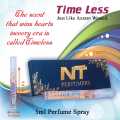 Time Less  5ml Perfume Spray The scent that wins hearts in every era is called Timeless — just like Azzaro Wanted.. 