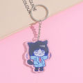 Cartoon Anime Skip and Loafer Keychain Cosplay Character Acrylic Figure Shima Sousuke Iwamura Mitsumi Pendent Keyring Fans Gifts. 