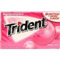 Trident Bubble Gum, Bubblegum, Sugar Free Gum, 14 Sticks​. 