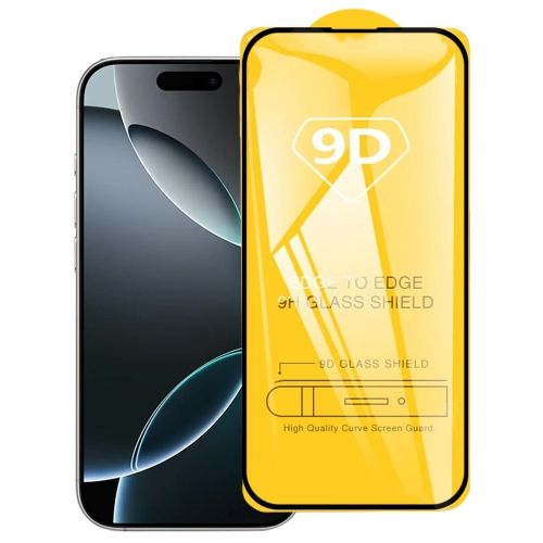 Apple iPhone 16 Pro Max 9d Tempered Glass Screen Protector – Premium OG HD & 21D Protection for Maximum Clarity