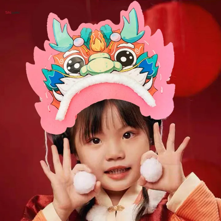 Chinese%20Dragon%20Hat%20New%20Year%20Party%20Cute%20DIY%20Craft%20dimensional%20Dragon%20Head%20Hat%20-%20Image%204