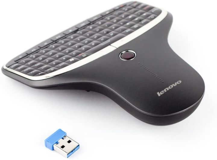 Presenter, Enhanced Multimedia Remote with Backlit Keyboard Lenovo N5902 with Bluetooth Dongle Amazon-Pak