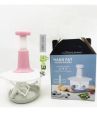 Manual Chopper Hand Operated - Manual Hand-Powered Food Chopper Machine for Meat , Vegetables - Kitchen Gadgets - Chopper Machine hand pump - Kitchen accessories. 