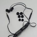 AcciOne By Jala Wired Earphones / Handfree with Mic - Noise Cancellation Active Mic  - Original AcciOne Handsfree / Hand free / Hands free - Deep Bass - Anit-break Joints - Black. 
