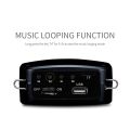 SHIDU S512 15W Voice Amplifier Wired Microphone Portable Full Range Audio Sound Speaker. 