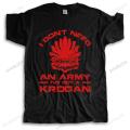 man summer mens t shirts Men Casual Mass Effect Andromeda Parody i Don't Need An Army, I've Got A Krogan Men's T-shirt. 