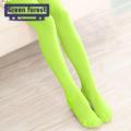 Green forest Children's Dance Socks Super Elastic Nude Color Children's Dance Socks. 