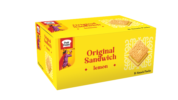 Peek Freans Lemon Sandwich Snack Pack