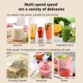 Bardefu Durable German Powerful Blender 3in1 9500w Power Full Motor 25L Large Capacity Unbreakable Jug 1000ml+700ml Chopper Multifunctional Blender for Smoothie Milkshake Ice Maker Crusher Electric Grain Grinder 15 Rotating Speeds Vintage Juicer |SILVER|. 