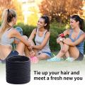 【HOT】 30/50/100Pcs Hair Tie Girls With Black Hair Tie High Elastic Rubber Band For Women Men Thin Hair Tie Hair Accessories Hair Ties. 