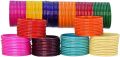 Pack of 15 Dozen in 15 colors simple glass bangles for girls plain glass bangles for girls. 