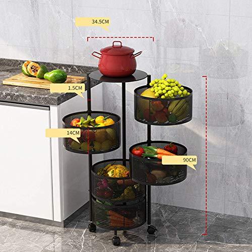 5%20Layer/Tier/Step%20Kitchen%20Rotating%20Shelf%20360%20Degree%20Baskets%20Fruit%20Vegetable%20Storage%20Rack%20Floor%20Round%20Household%20Multi-function%20Shelf%20With%20Wheels%20-%20Image%203