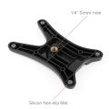 Camera Flash Stand Flash Speedlight Hot Shoe Mount Stand with 1/4Inch Metal Tripod Thread 4 Pack. 