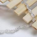Women\'s 925 Sterling Silver Hollow Chain Bracelet Charm Wrist Bangle Clasp Gift. 