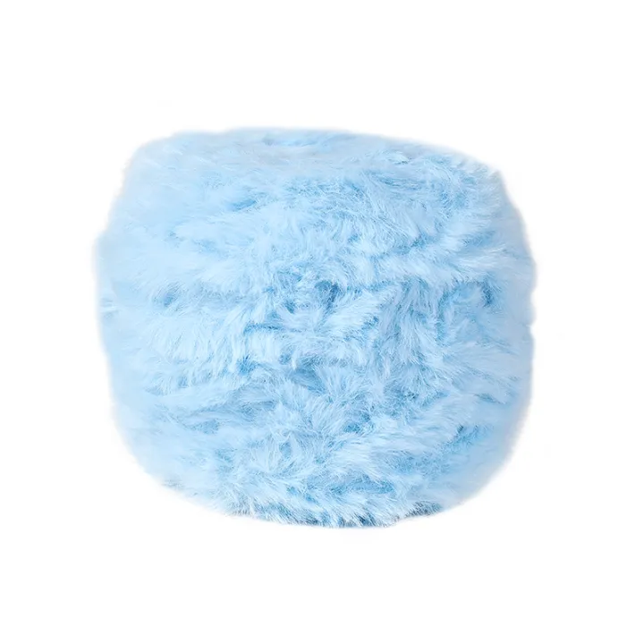1%20Skein%2050g%20eacSky%20color%20Faux%20Fur%20Yarn%20Chunky%20Yarn%20Super%20Soft%20Fuzzy%20Fluffy%20Yarn%20Eyelash%20Yarn%20for%20DIY%20Crochet%20Knitting%20Projects%20-%20Image%206