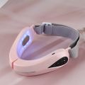 EMS Facial Massager V-Line Lift Up Belt Chin Lift Belt Machine Red Blue Light LED Face Slimming Vibration Massager Face Lifting. 