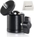 Ball Head Metal Mount 360 Adjustable head for Tripod Monopod Stand Ring Light - Black. 