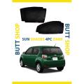 TOYOTA NEW PASSO SUN SHADE / WINDOW CURTAINS (DARK) BLACK 4PCS. 