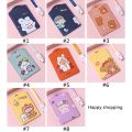 Cartoon Access Control Card Holder Lanyard ID Work Permit Protective Cover. 