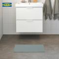 IKEA FINTSEN Bath mat, grey 40 x 60 cm Shower Bathtub Step Out Soft Machine Washable & Super Absorbent Hotel Spa Bathroom Floor Towel Mats. 