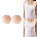 1 Pair Breast Cover Women Nipple Cover Silicone Push Up Bra Pads Ladies Lingerie For Wedding Dress Magic Bra Invisible. 