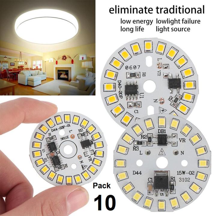 Direct Ac Led Wholesale Price Pack of 10 pieces - 12w LED chip Direct AC 220V input ...