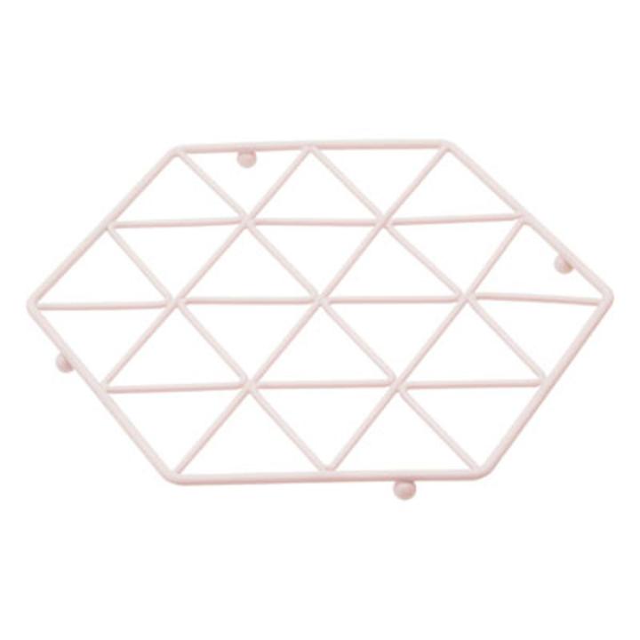 Vertex Pink Finish Trivet - Premier Home - SKU 0507327