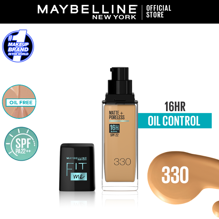 Maybelline%20New%20York%20-%20NY%20Fit%20Me%20Matte%20+%20Poreless%20Liquid%20Foundation%20SPF%2022%20330%20Toffee%2030ml%20For%20Normal%20to%20Oily%20Skin%20-%20Image%202